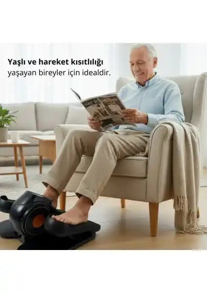 Robx E04 Elektrikli Otomatik Ayak ve Bacak Egzersiz Cihazı ile Kas Güçlendirme ve Kan Dolaşımı Destekleme