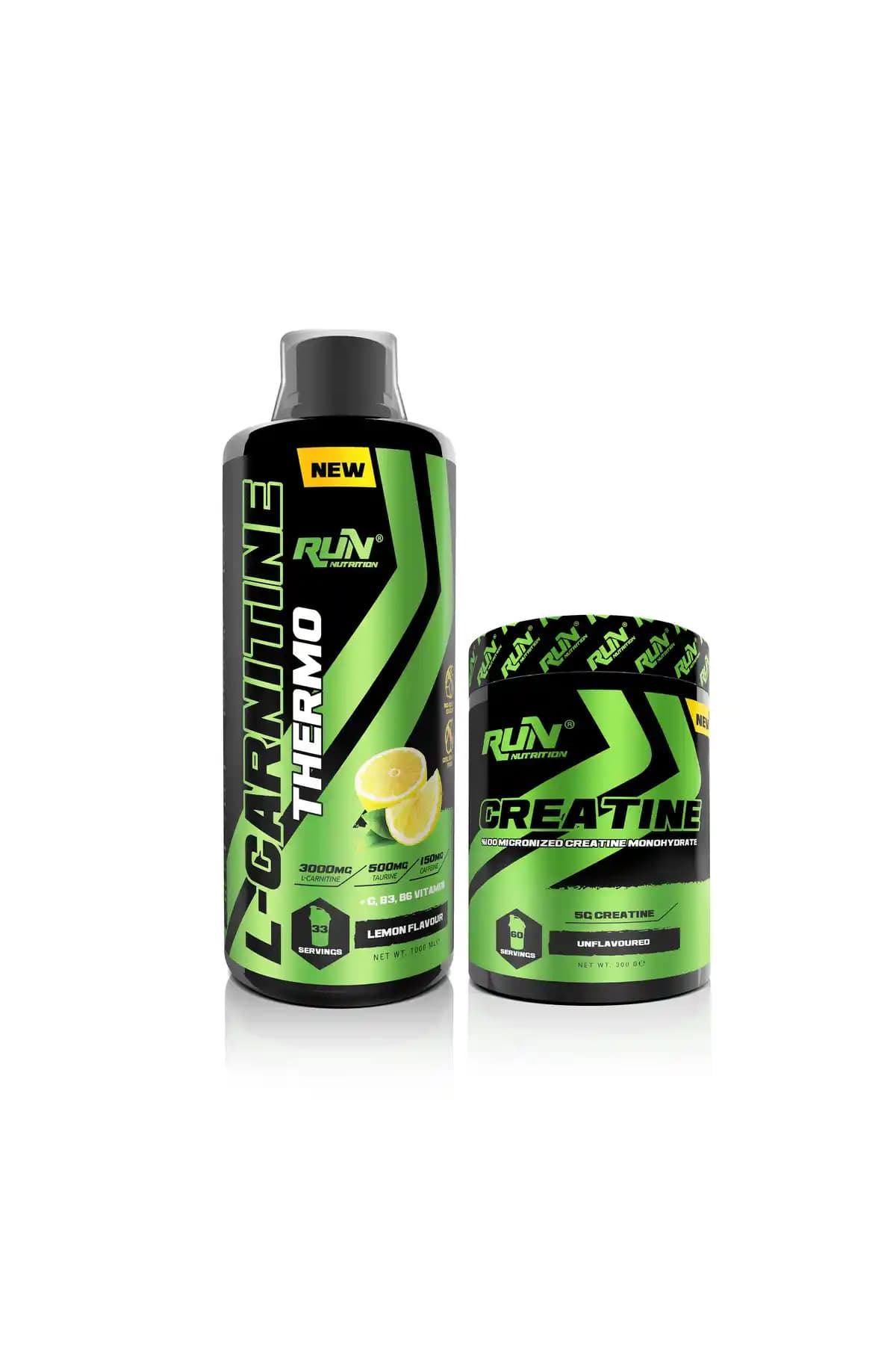 Run Nutrition Yağ Yakımı Destekleyici Paket 2: L-Carnitine ve Creatine ile Performans Artışı