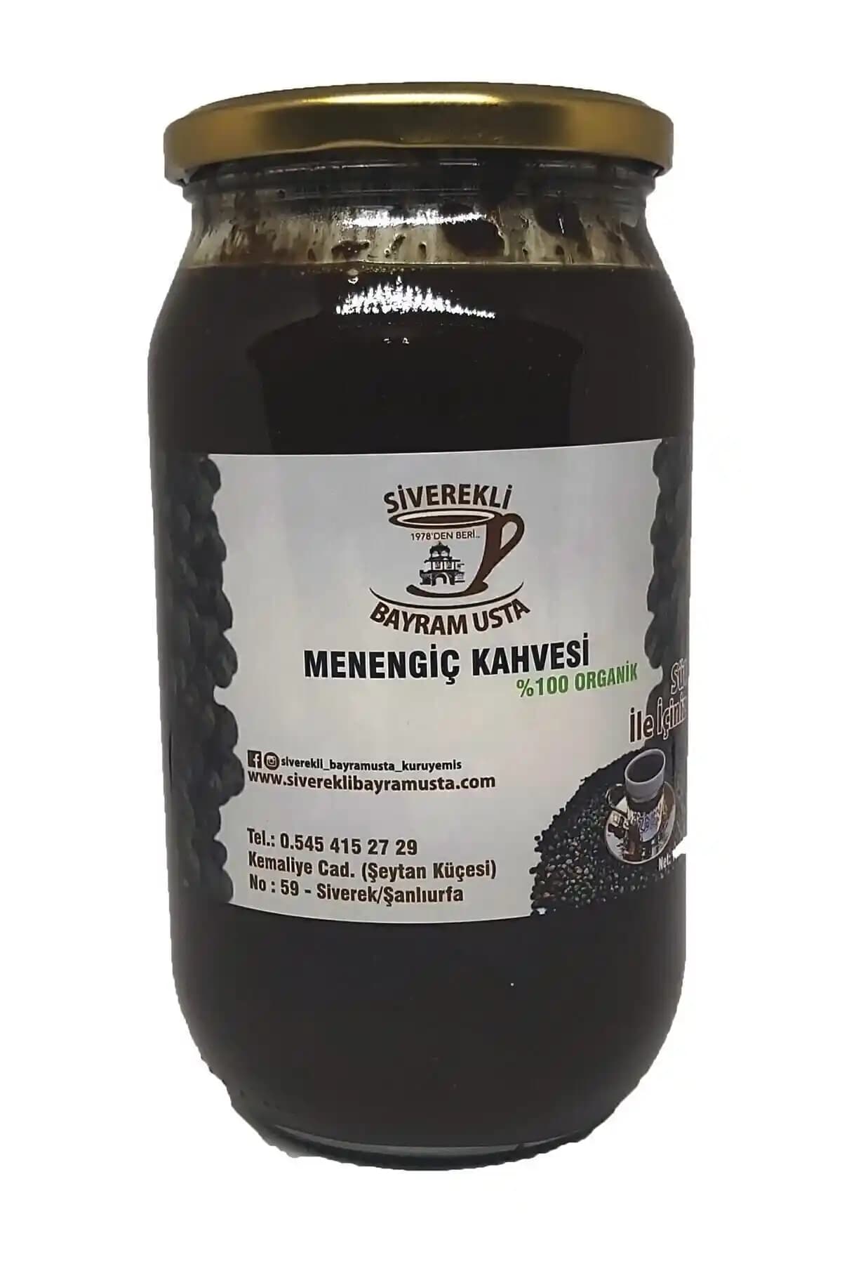 Siverekli Bayram Usta Sıvı Menengiç Kahvesi 1 Kg: Doğal ve Yoğun Aromalı Geleneksel Lezzet