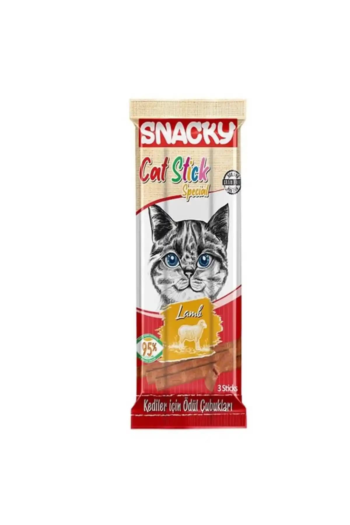 Snacky Kuzulu Stick Kedi Ödülü: Lezzetli ve Sağlıklı Stick Formunda Atıştırmalık