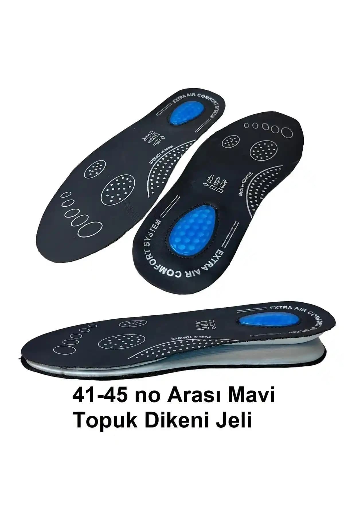 SRTfootcare Air Confort Fusped Topuk Dikeni Jel Takviyeli Ortopedik Deri Taban - Konfor ve Destek