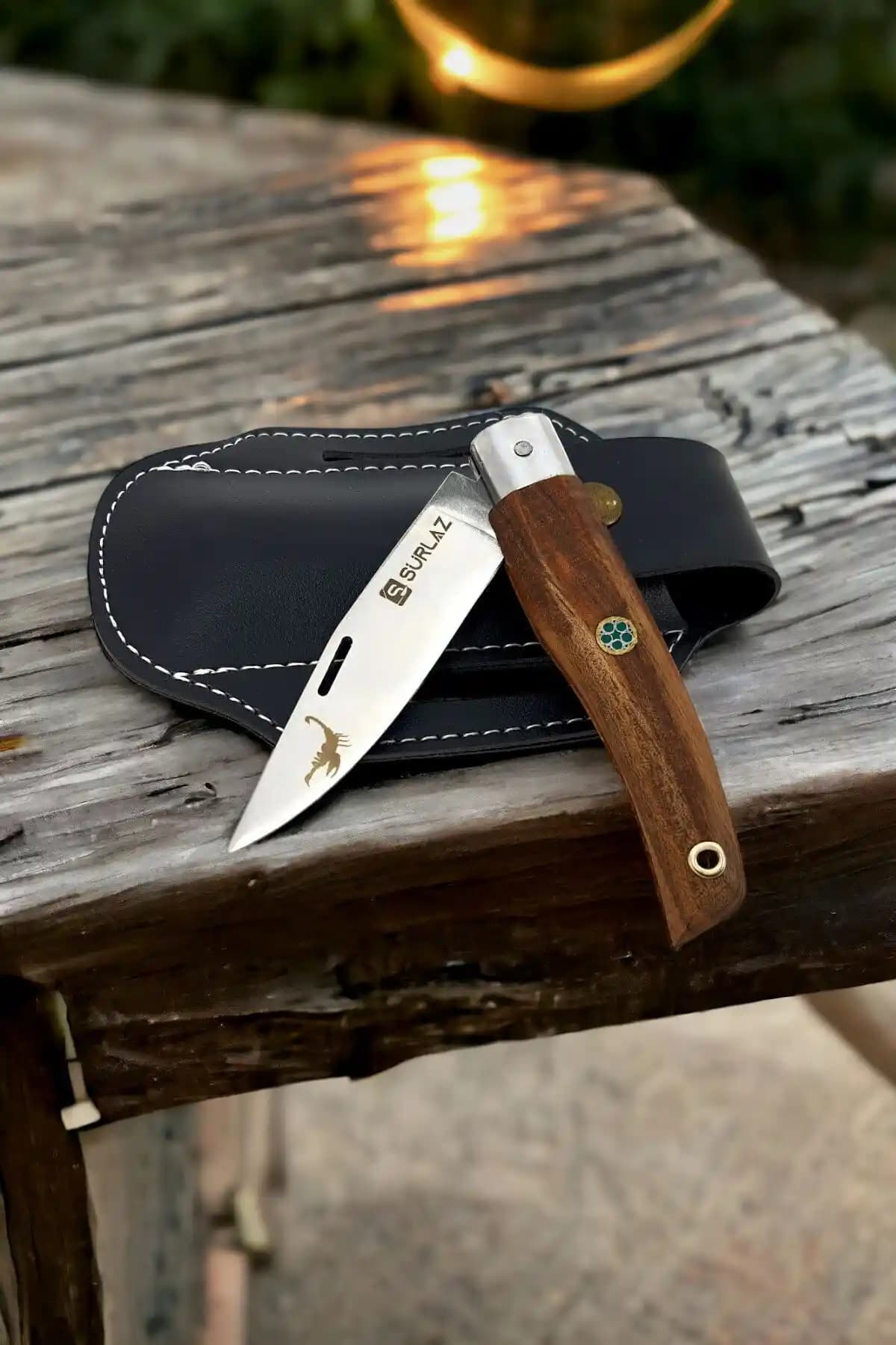 SürLaz Kamp Outdoor Çakı: El Yapımı, Dayanıklı ve Estetik Kamp Bıçağı