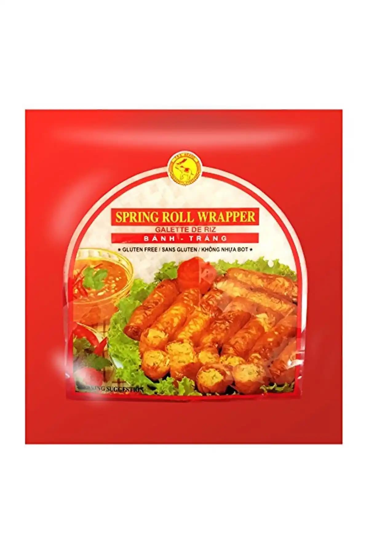 T.A.S. Tas Pirinç Yufkası 450gr: İnce, Çıtır ve Çok Yönlü Spring Roll Yufkası