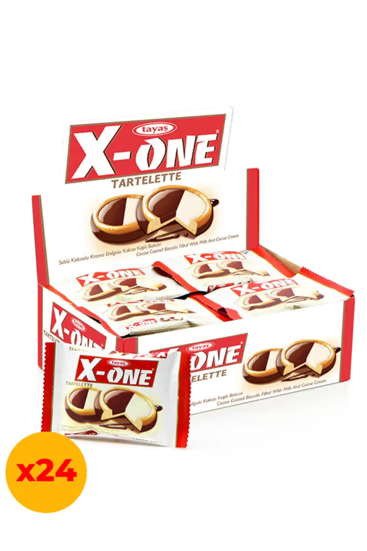 TAYAŞ X-One Tartelette: Sütlü Kakaolu Krema Dolgulu Kakao Kaplı Bisküvi İncelemesi