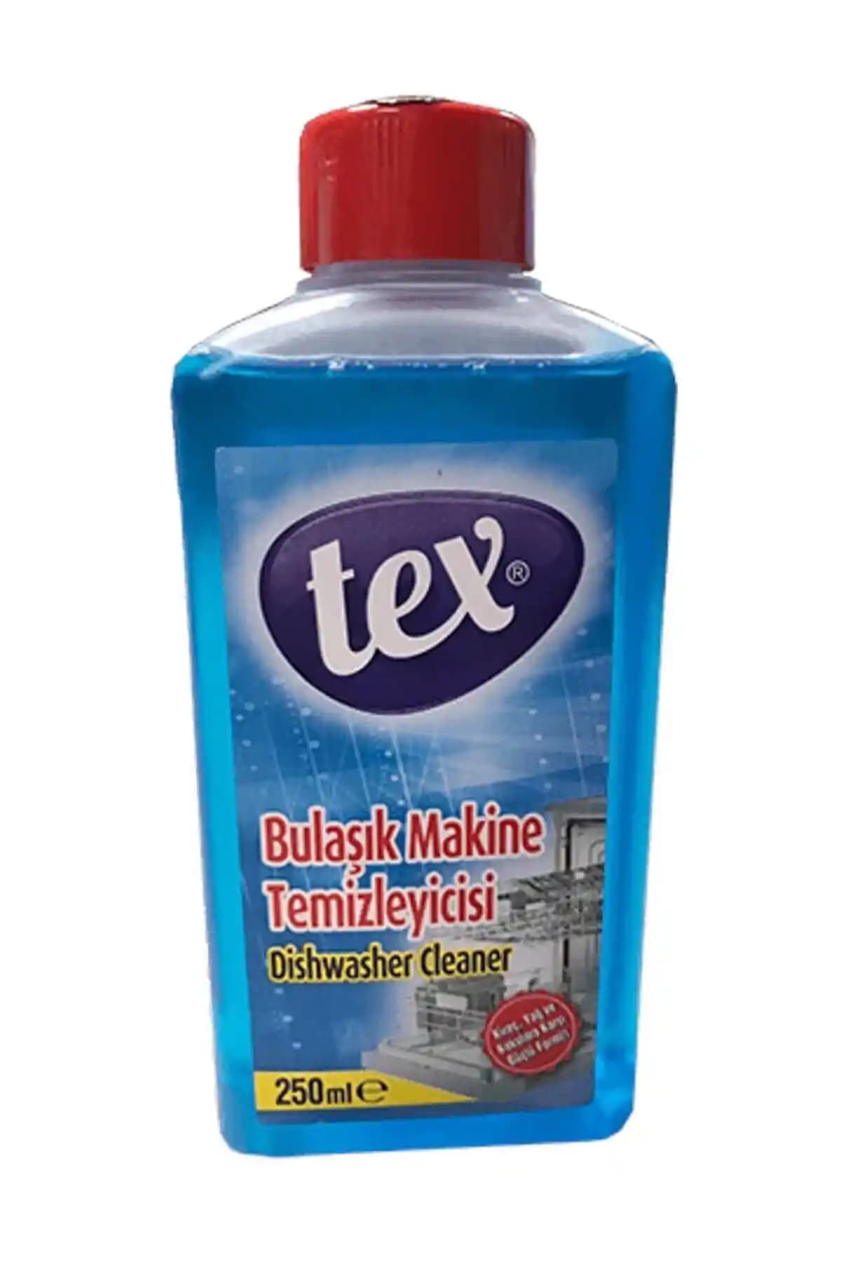 Tex 3’lü Bulaşık Makine Temizleyici 250 ml ile Etkili ve Hijyenik Temizlik