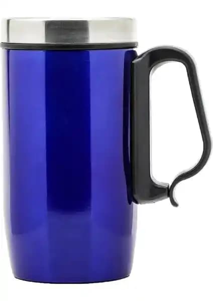 Thermohis Çift Katmanlı 250ML Paslanmaz Çelik Termos Bardak Kauçuk Tabanlı