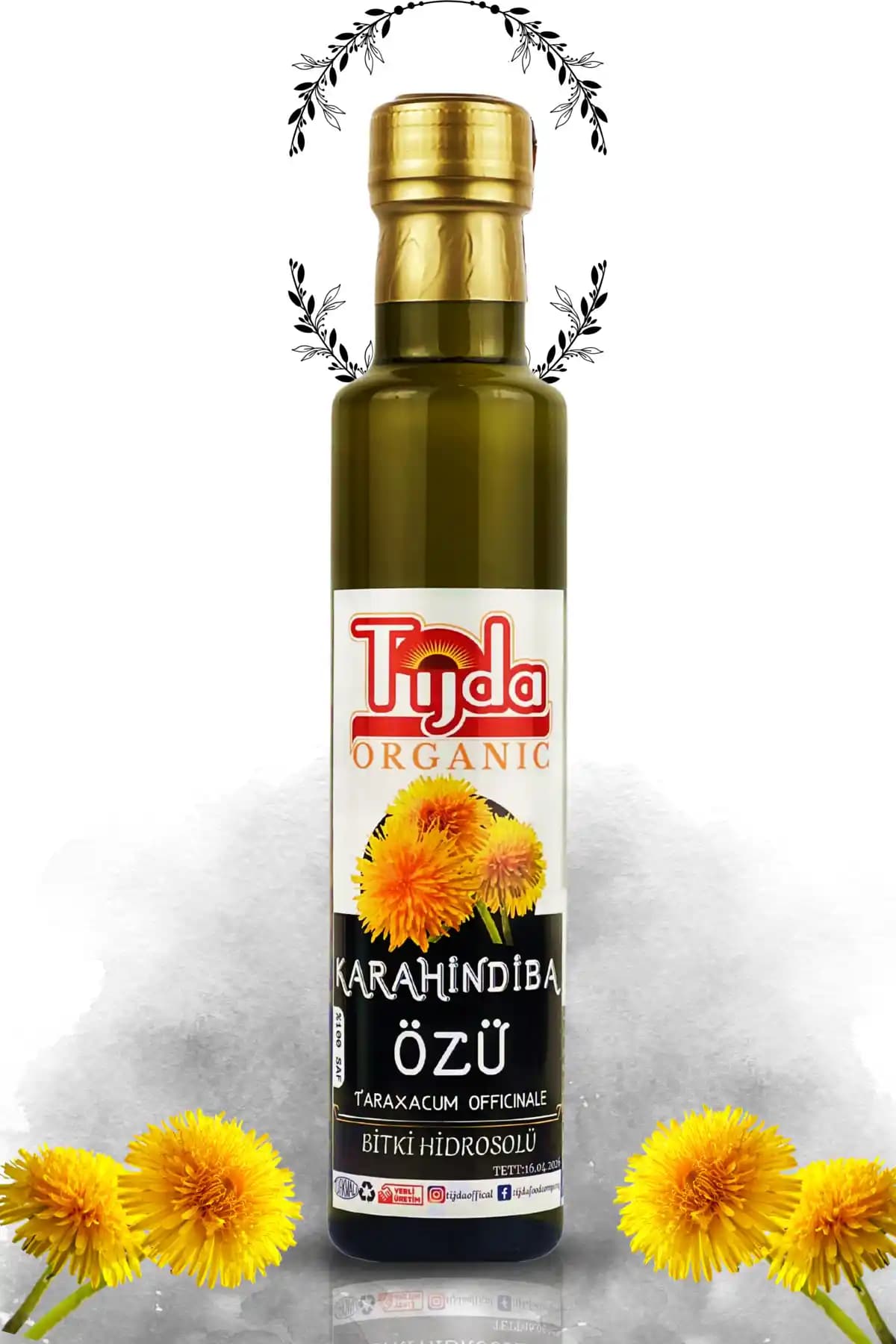 TİJDA Karahindiba Kökü Bitki Özü ile Karaciğer ve Sindirim Sağlığını Destekleyin