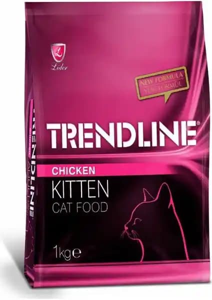 Trendline Tavuklu Yavru Kedi Maması 1 kg: Dengeli Beslenme ve Sağlıklı Gelişim