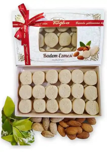 Tuğba Kuruyen Badem Ezme 200 gr: Doğal Badem Aromalı Dengeli Tat Profili