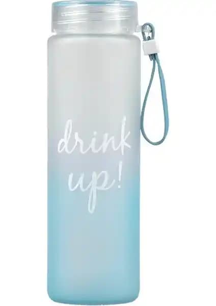 Vaeske Tutamaçlı Buzlu Cam Matara 480ML: Estetik ve Fonksiyonel Su Taşıma Çözümü