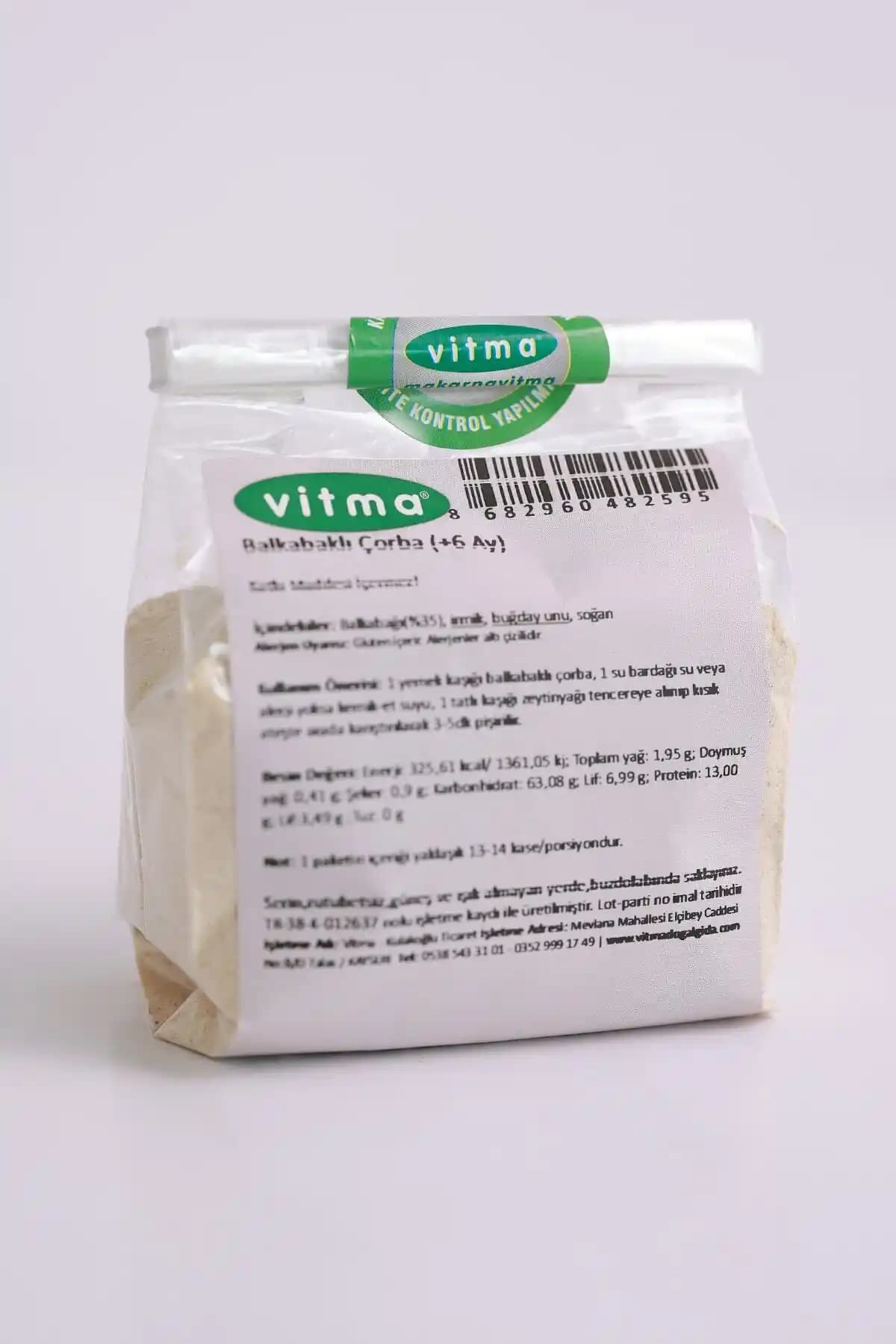 Vitma Balkabaklı Çorba 150gr: Bebekler İçin Doğal ve Besleyici Ek Gıda Seçeneği