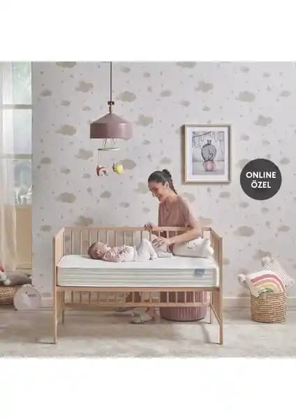 Yataş Mini Dreamy Baby Yaylı Yatak 60x120 cm: Bebekler İçin Konforlu ve Sağlıklı Uyku Çözümü