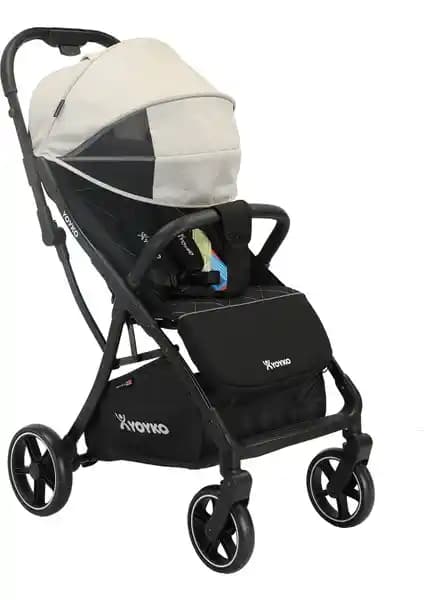 Yoyko Max Kabin Boy Tek Elle Otomatik Katlanan Pratik Bebek Arabası Özellikleri