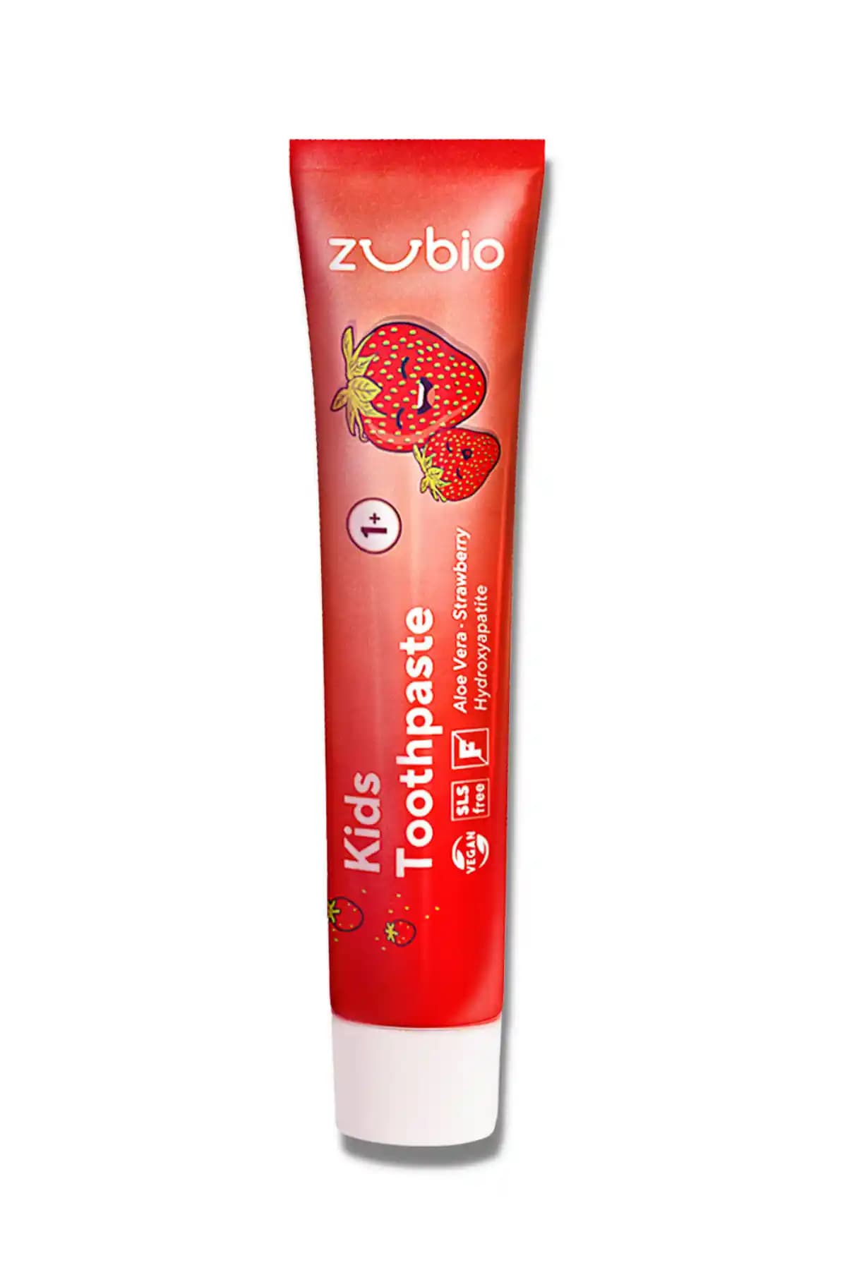 Zubio Florürsüz Çocuk Diş Macunu Çilek Aromalı 50 gr - Doğal ve Güvenli Bakım