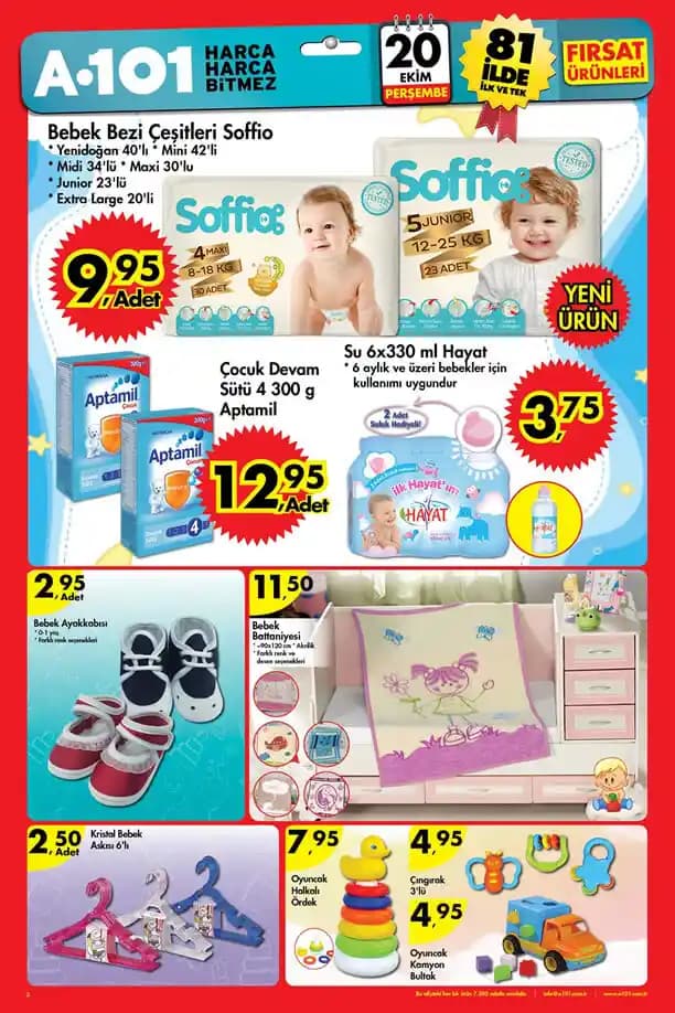 A101 Marketinde Mayonez ve Bebek Bezi Ürünleri: Uygun Fiyatlı ve Güvenilir Seçenekler