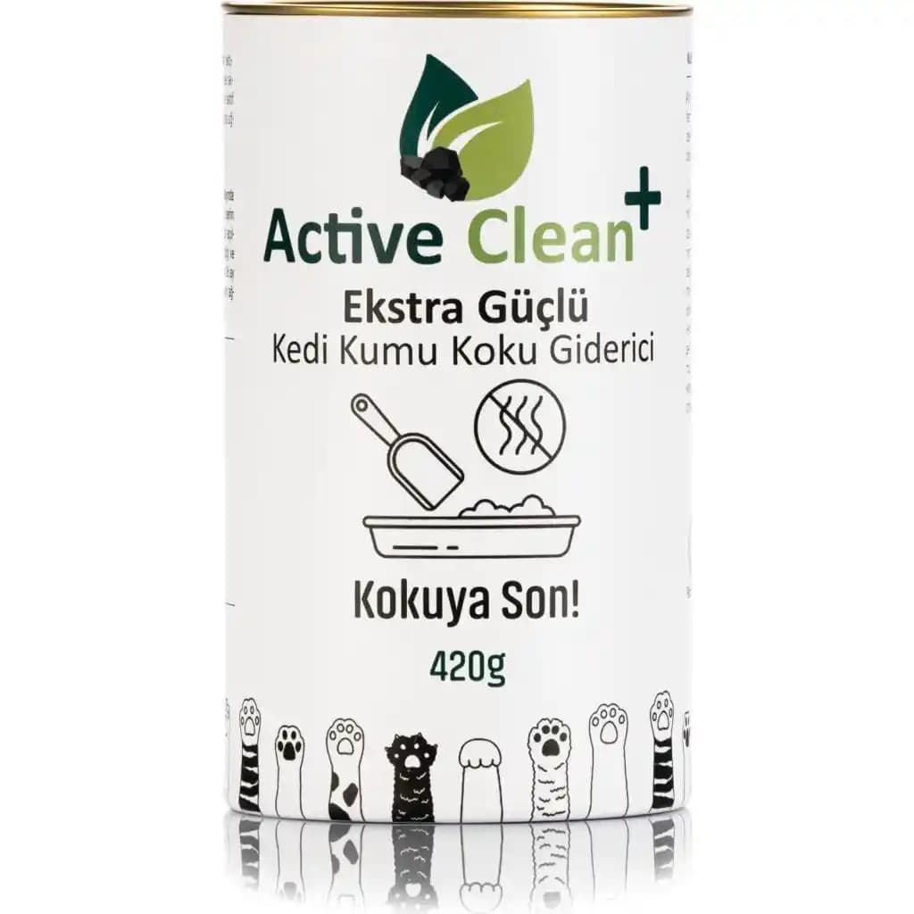 Active Clean Plus Kedi Kumu Koku Giderici 420 Gr: Etkili ve Ekonomik Koku Kontrolü Çözümü