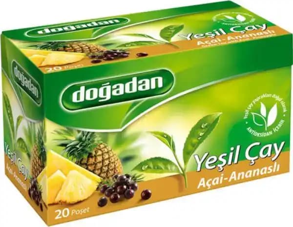 Ananas, Açai ve Yeşil Çay: Sağlıklı Yaşamın Renkli ve Lezzetli Buluşması