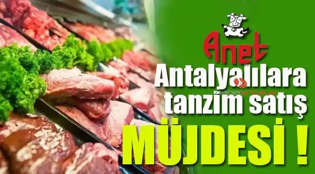 Antalya'da Et ve Tanzim Satış Fiyatlarının Güncel Durumu ve Piyasa Analizi