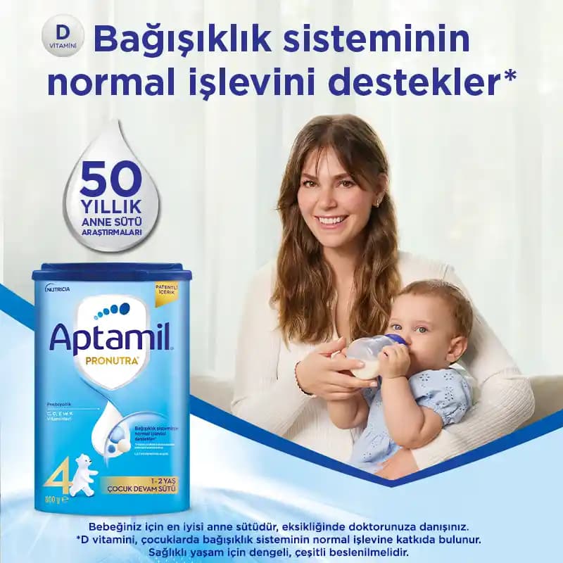 Aptamil 4 800 Gr Bebek Maması: Gelişimi Destekleyen Güvenilir Beslenme Kaynağı