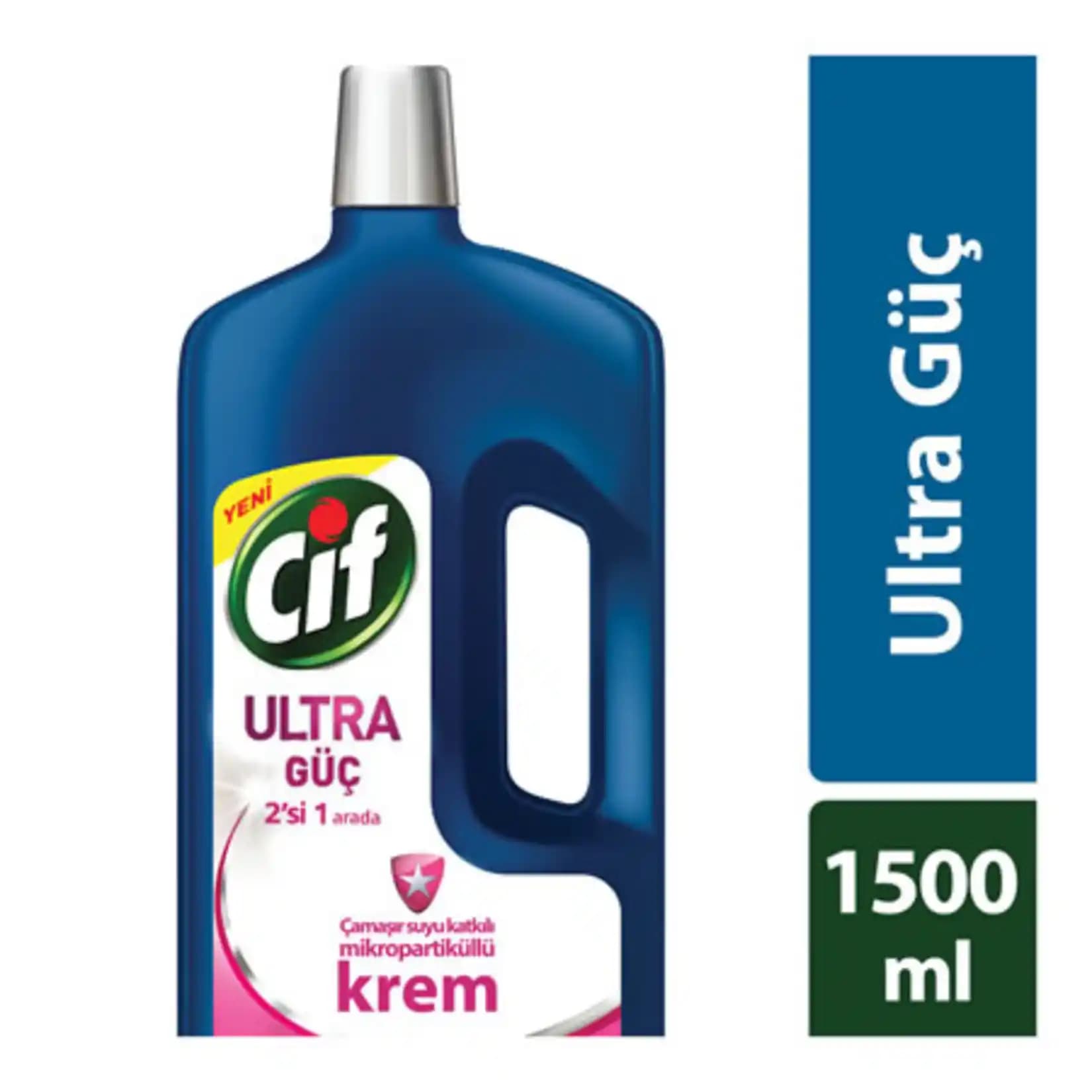 Cif Krem 1500 ml ile Ev Temizliğinde Güçlü ve Güvenilir Çözüm