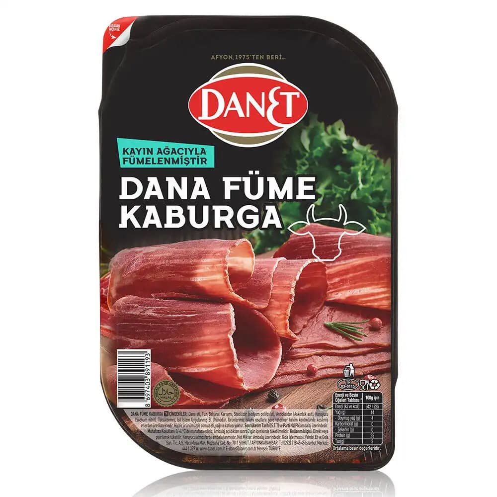 Dana Kaburga Füme: Doğal ve Lezzetli Füme Etler ile Sofralarınıza Şıklık Katın