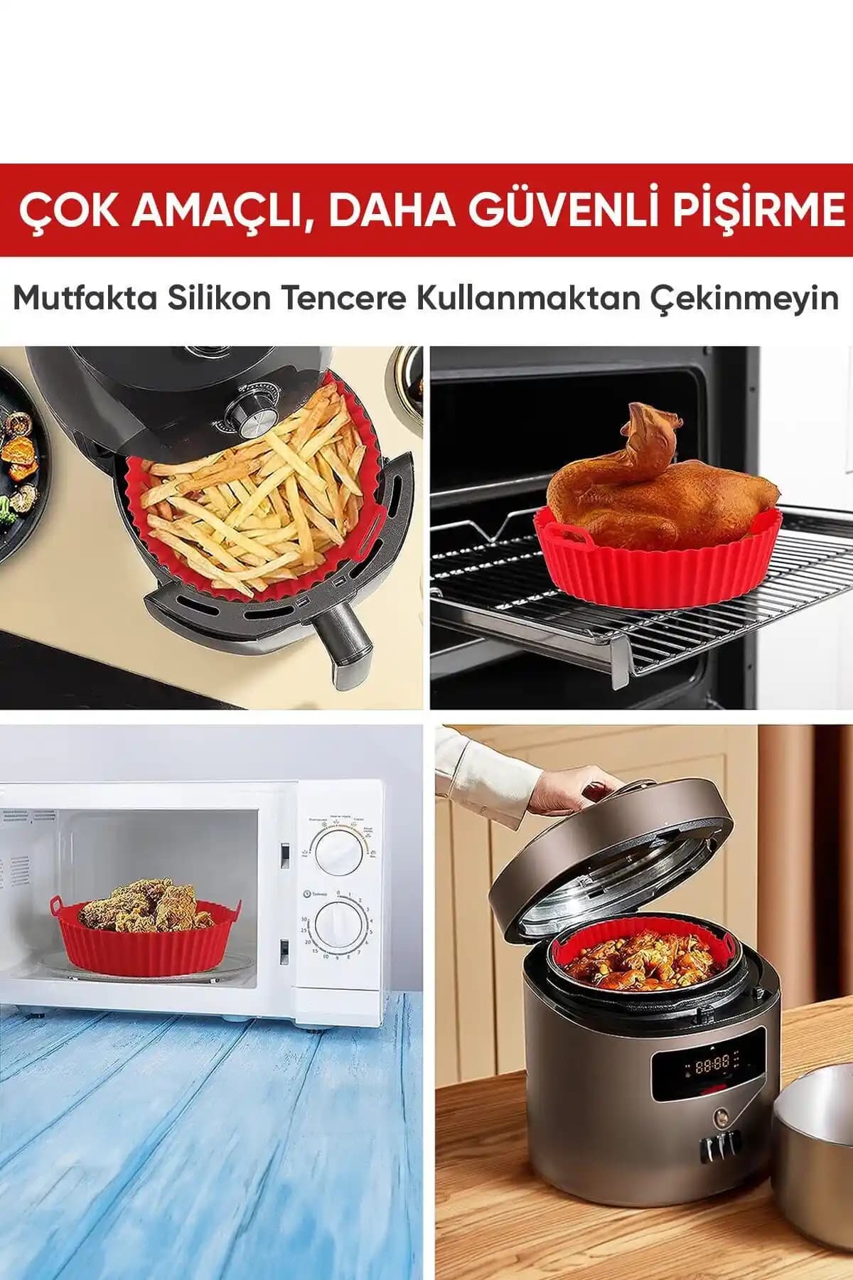 Elektrikli Fırınlar ve Airfryer Kap Seçimi Rehberi: Sağlıklı ve Güvenli Kullanım İpuçları
