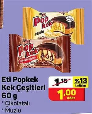 Eti Popkek Çeşitleri ve Tüketim Alanları: Süpermarketlerde Popüler Tatlı Seçenekleri