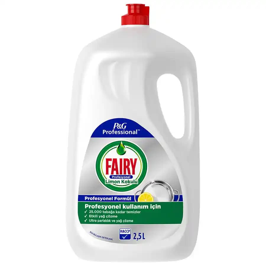 Fairy 2.6 lt ile Ev ve Bahçe Temizliğinde Pratik ve Ekonomik Çözüm