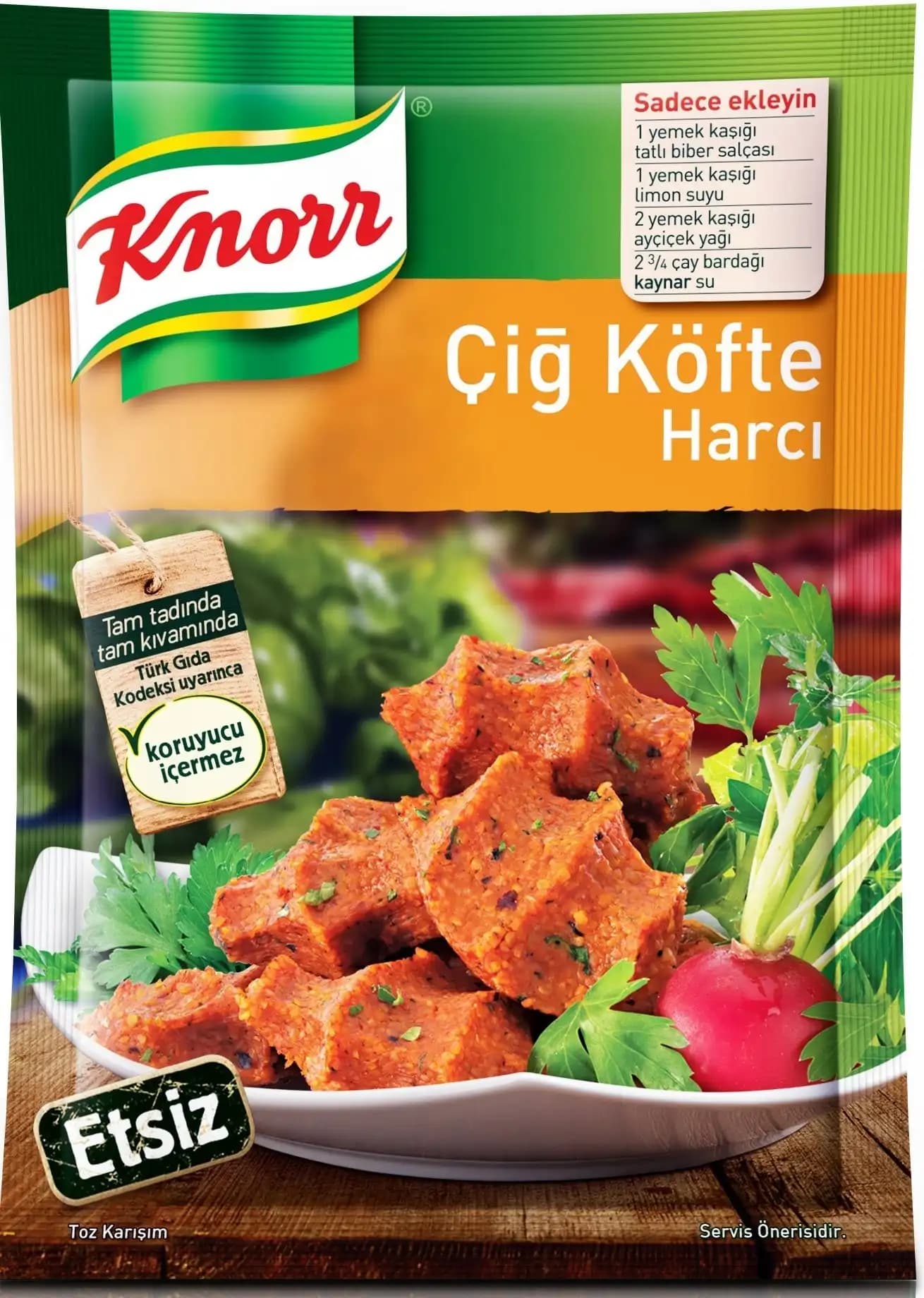 Knorr Hazır Çiğköfte: Pratik ve Lezzetli Alternatiflerle Mutfak Deneyiminizi Geliştirin