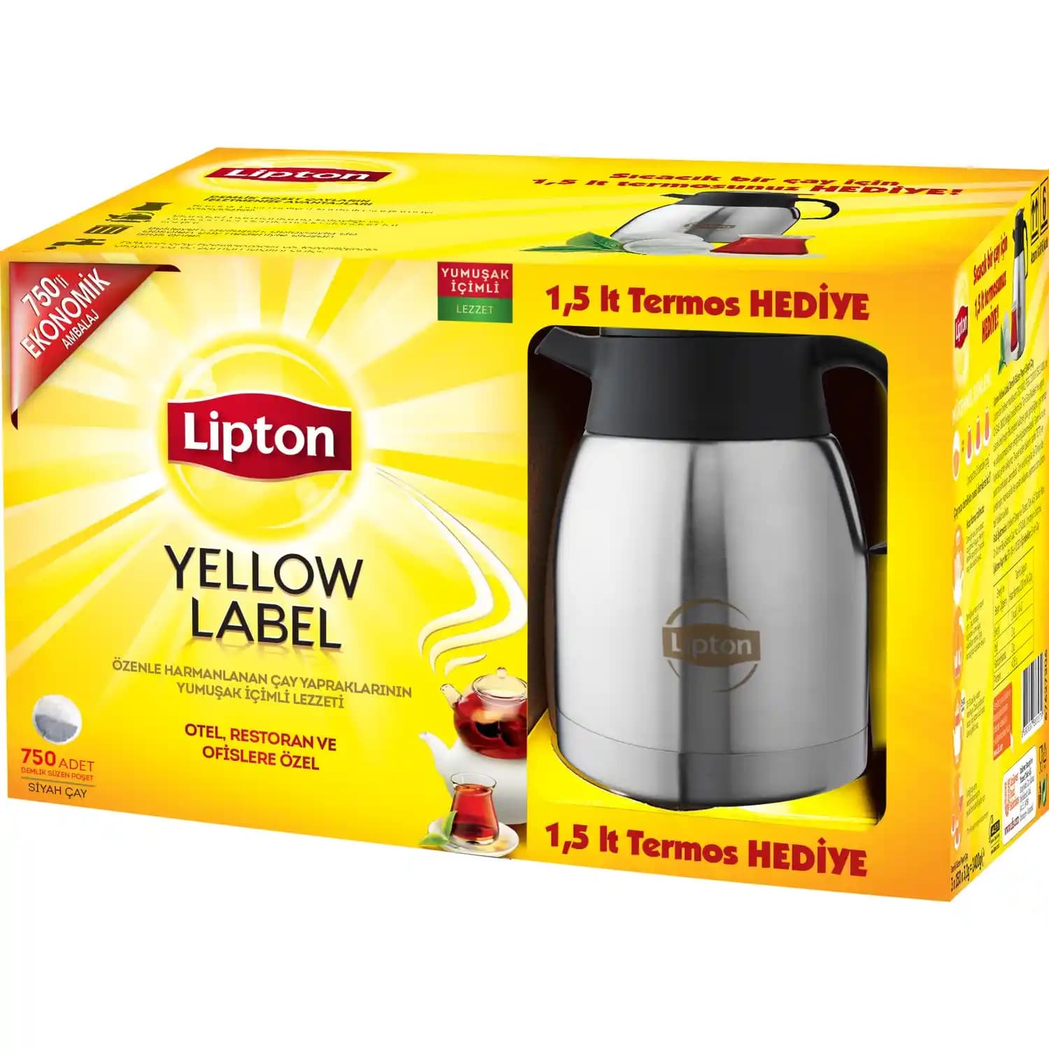 Lipton Termosları ile Günlük İçmek İstediğiniz Sıcak veya Soğuk İçecekler Her Zaman Yanınızda