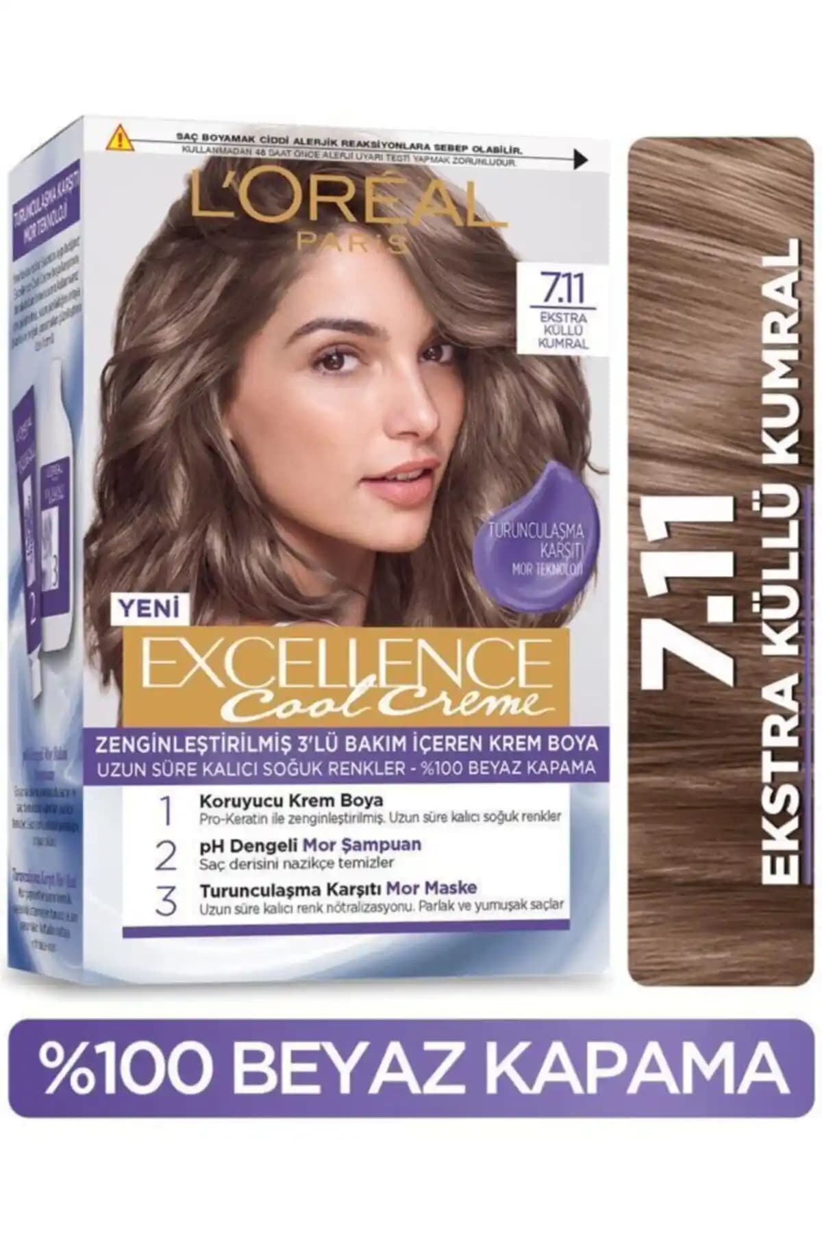 L’Oréal Saç Boyası 7.11 Rengi: Özellikler, Uygulama ve Bakım İpuçları