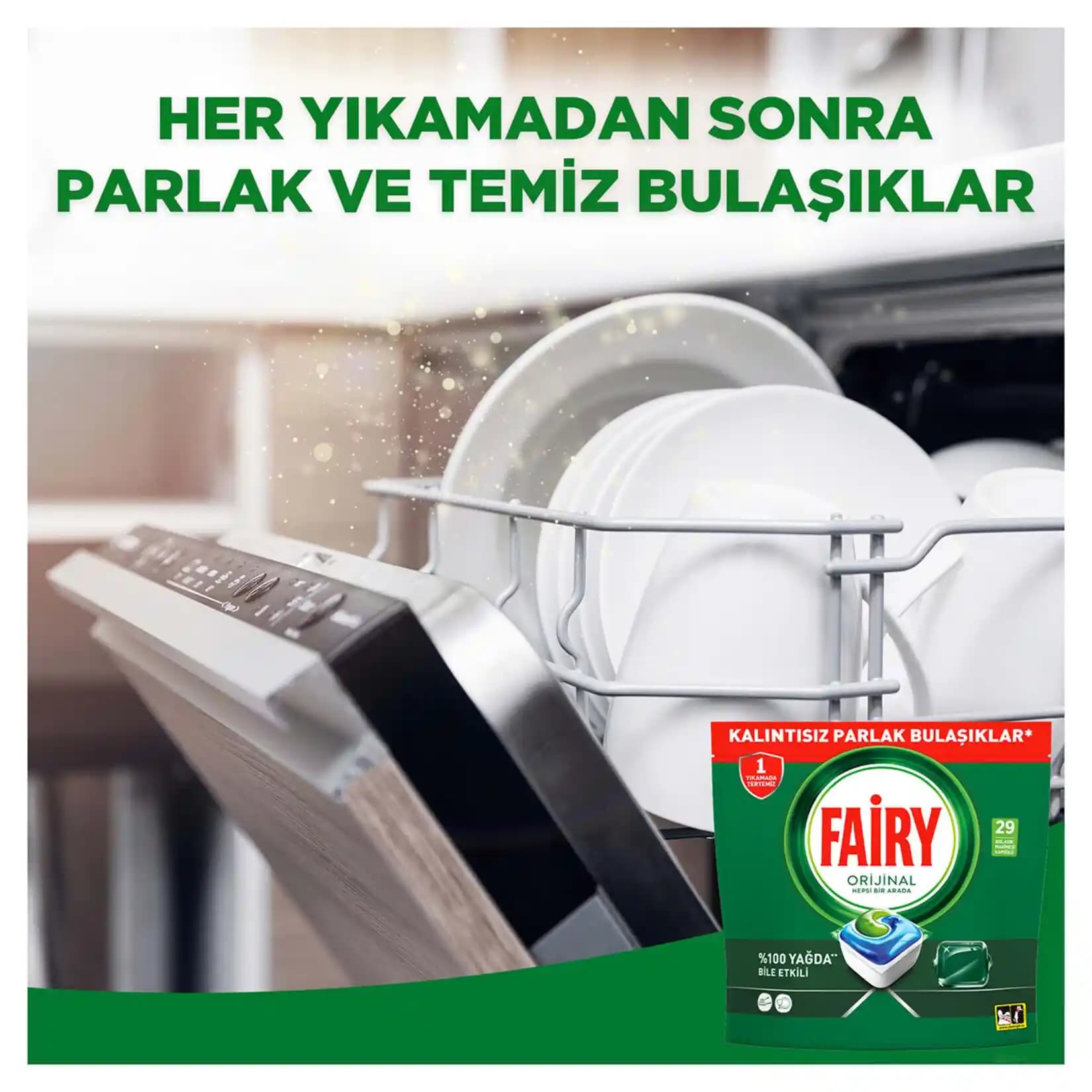Migros Fairy 100 Tablet: Güvenilir ve Ekonomik Bulaşık Makinesi Temizlik Tableti