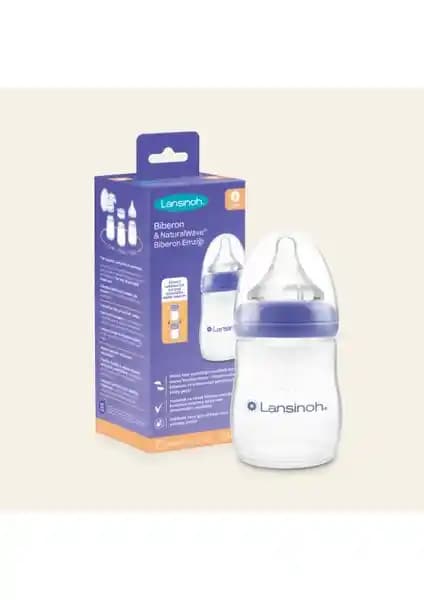 Lansinoh Natural Wave Biberon Emziği 160 ml: Bebek Beslenmesi İçin Yenilikçi Çözüm
